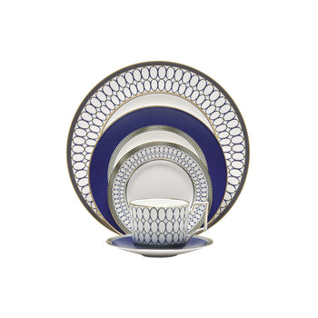 Wedgwood Renaissance Blue & Gold 5-Piece Place Setting